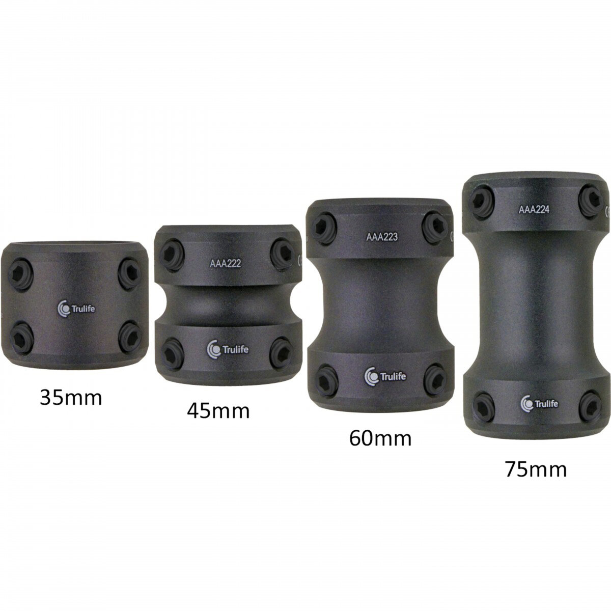 AAA Double Ended Pyramid Receiver - Aluminum