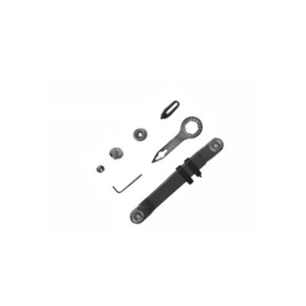 Clé hexagonale pour Attelle de nuit avec Rivet-sur des plaques