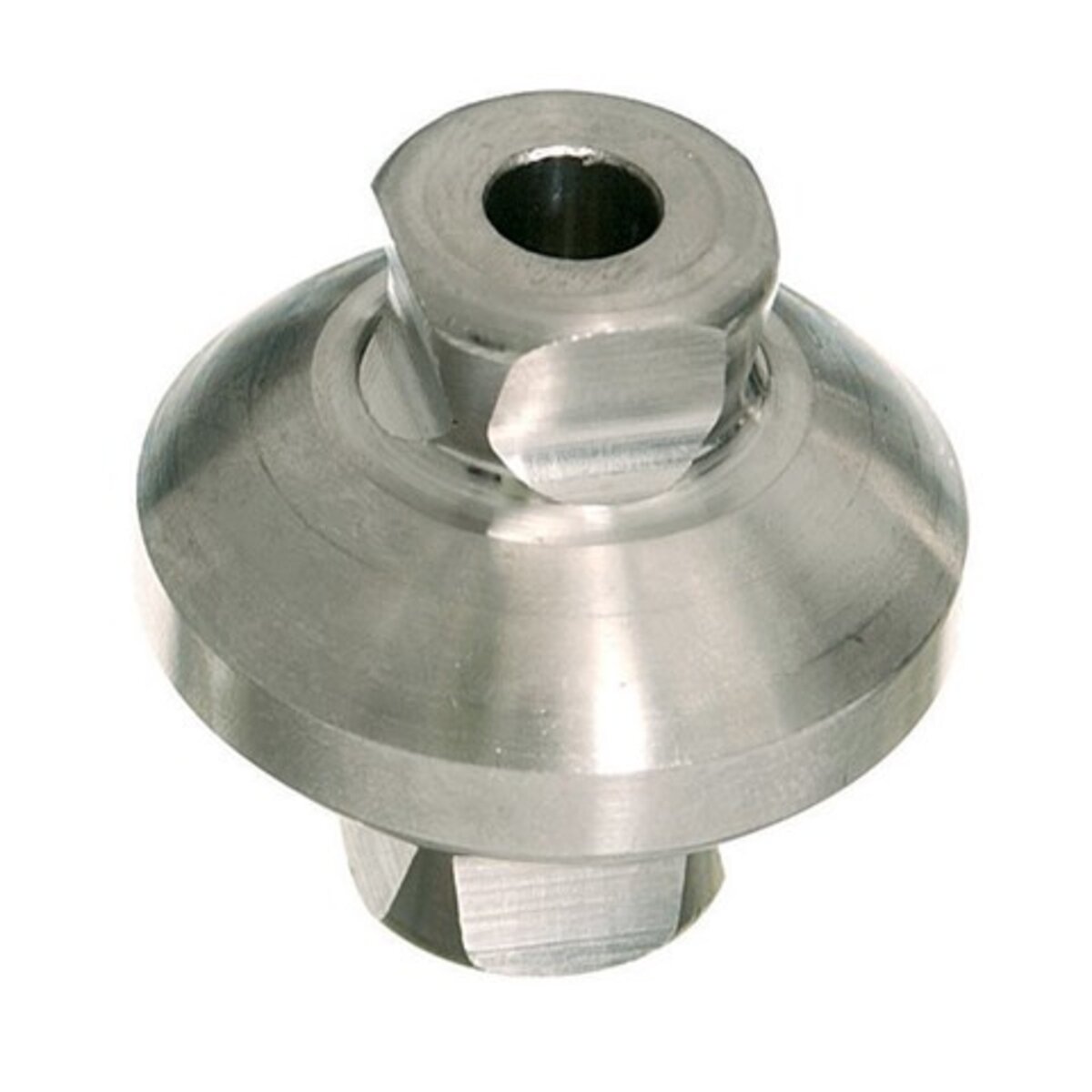 Male Double Adapter - Titanium