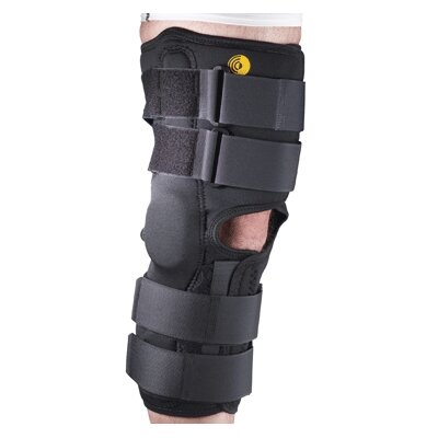 CoolTex Anterior Closure Knee Wrap with ROM Hinge