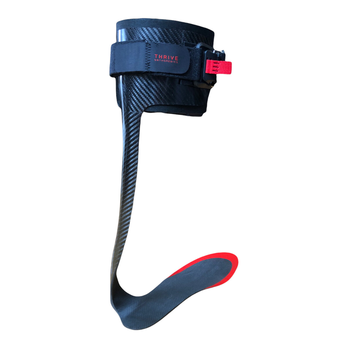 Orthèse tibio-pédieuse F5 à montant spiralé et fermeture magnétique