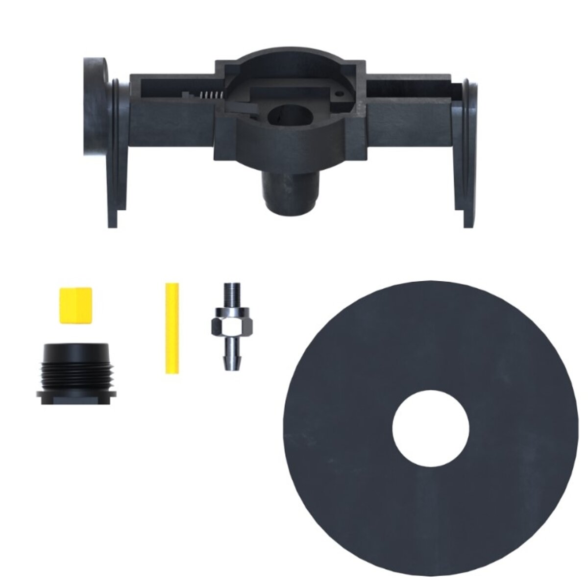 Distal End Pad Compatible Vacuum System