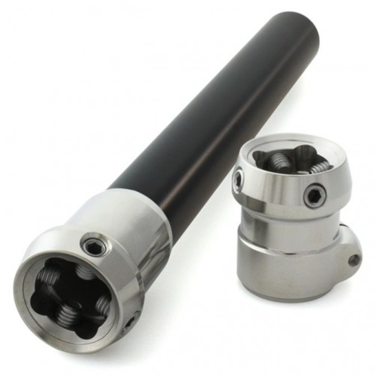 Ensemble en 2 pièces avec adaptateur pour tube