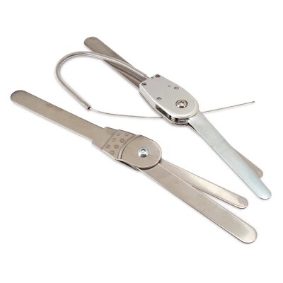 Charnières extérieures robustes et verrouillables